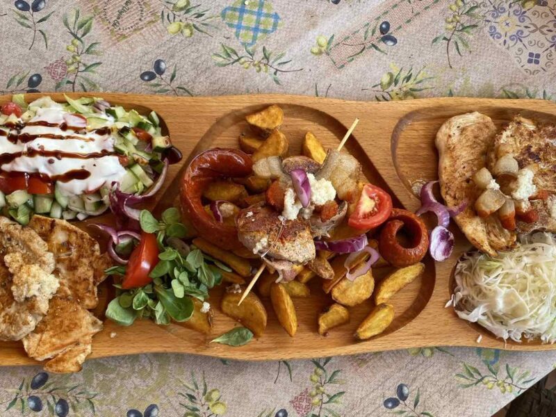 2 személyes grill tál